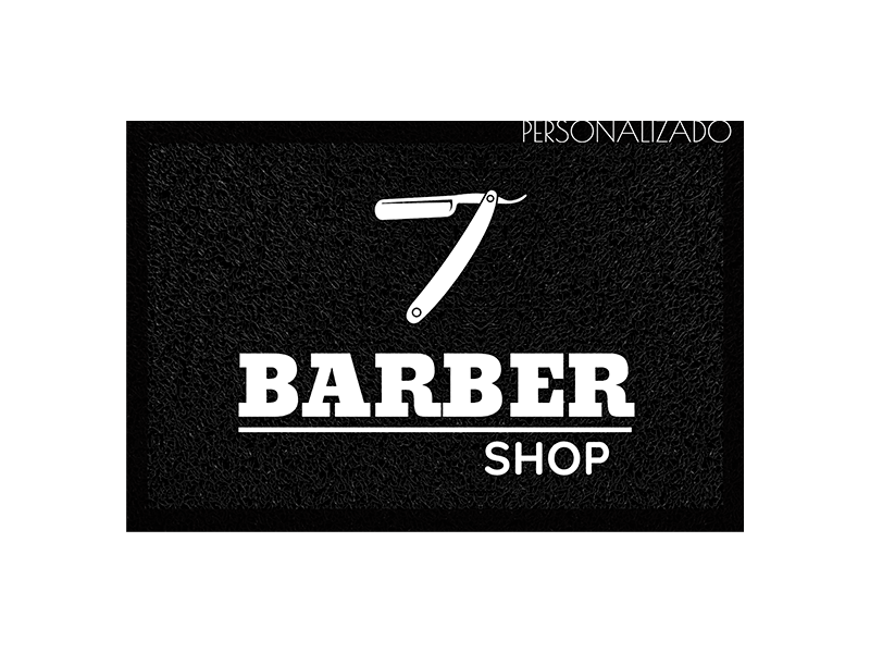 Tapete personalizado Barber Shop Barbearia