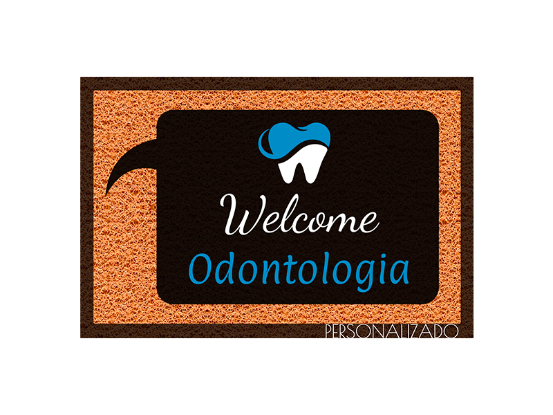 Tapete personalizado Welcome odontologia