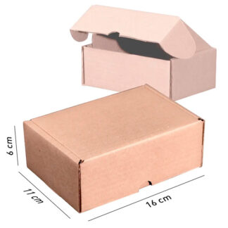 Caixa de Papelão Personalizada 16x11x6 cm