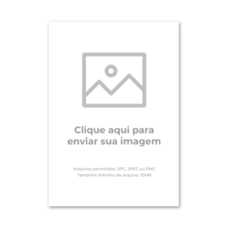 Placa decorativa personalizada de mdf - vertical