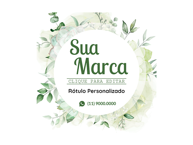 Rótulo personalizado quadrado - RTQUA-01