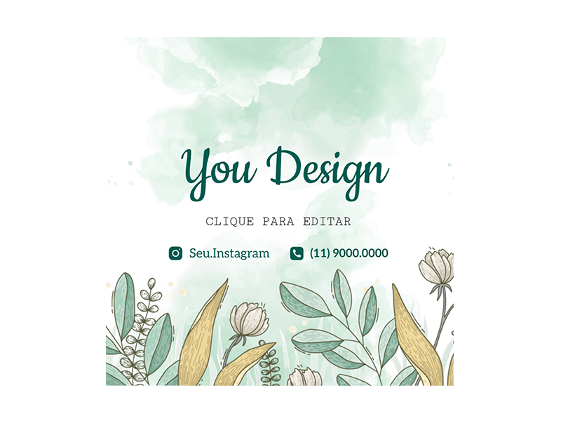 Rótulo personalizado quadrado - RTQUA-012