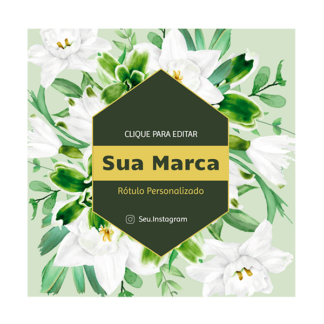 Rótulo personalizado quadrado - RTQUA-016