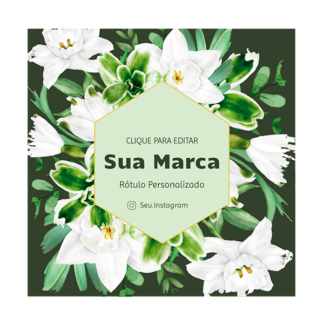 Rótulo personalizado quadrado - RTQUA-017