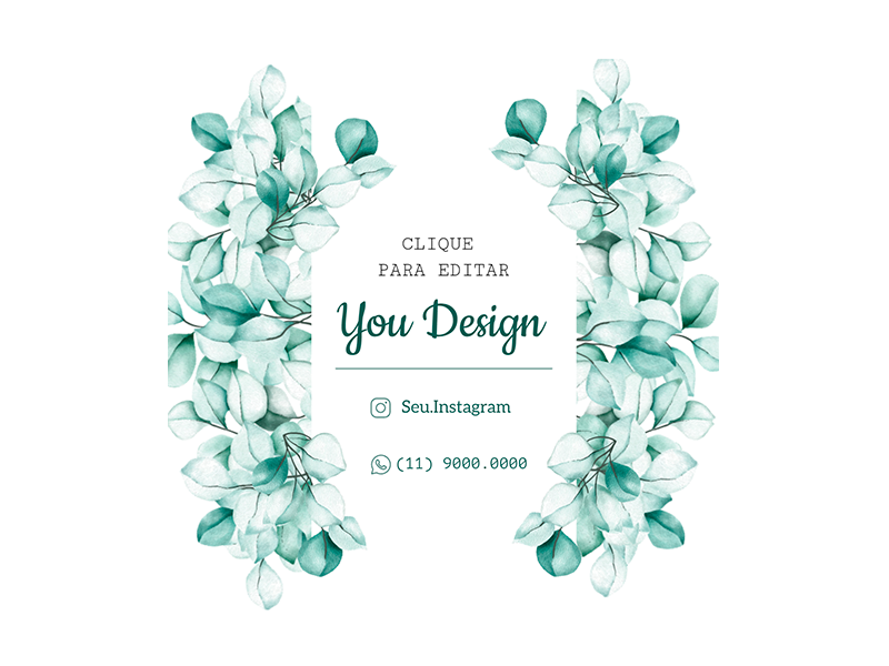 Rótulo personalizado quadrado - RTQUA-023