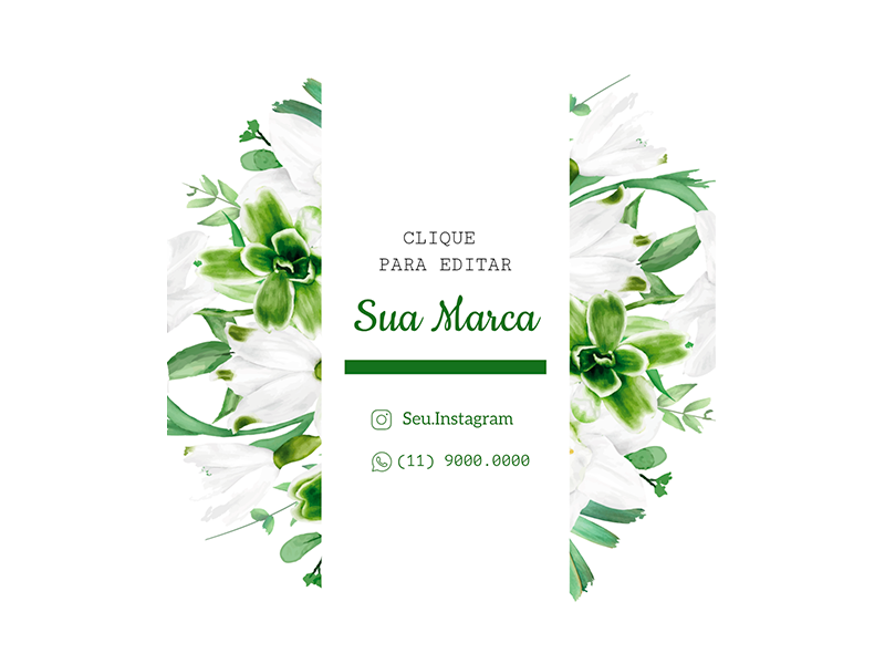 Rótulo personalizado quadrado - RTQUA-024