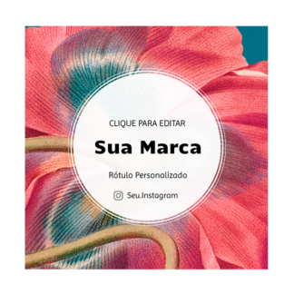 Rótulo personalizado quadrado - RTQUA-030