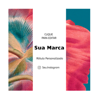 Rótulo personalizado quadrado - RTQUA-031