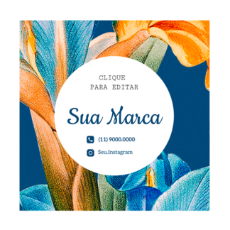 Rótulo personalizado quadrado - RTQUA-033