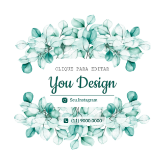 Rótulo personalizado quadrado - RTQUA-06