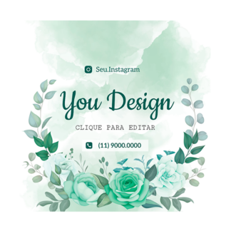 Rótulo personalizado quadrado - RTQUA-09