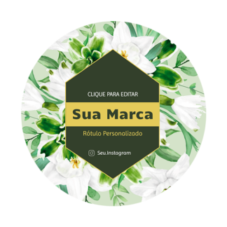 Rótulo personalizado redondo - RTRED-016