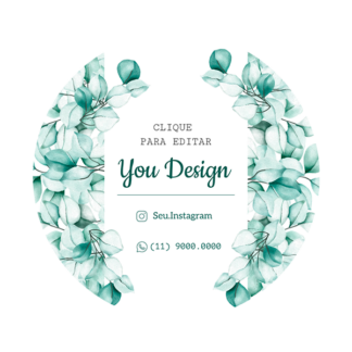 Rótulo personalizado redondo - RTRED-023