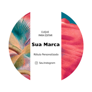 Rótulo personalizado redondo - RTRED-031