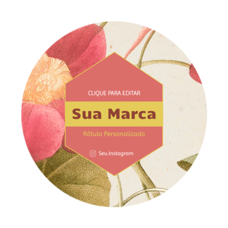 Rótulo personalizado redondo - RTRED-036