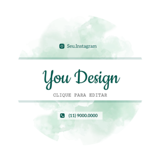 Rótulo personalizado redondo - RTRED-08