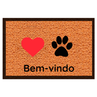 Teste - Tapete personalizado Amo Pet - Patinha