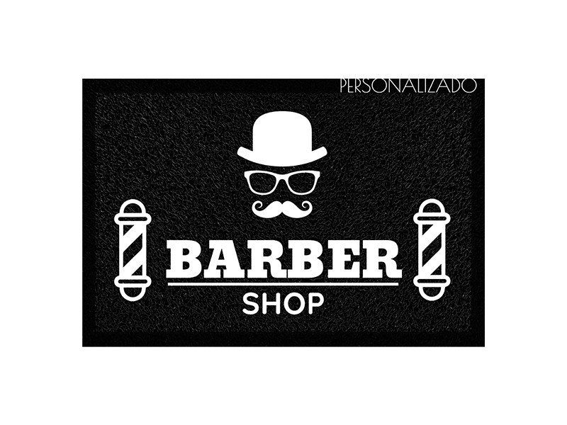 Tapete personalizado Barber Shop Barbearia