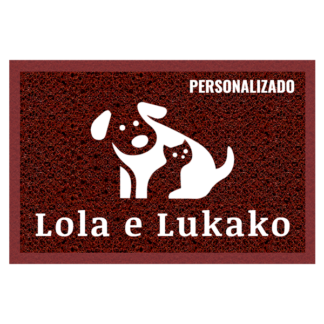 Tapete personalizado Casa do Pet