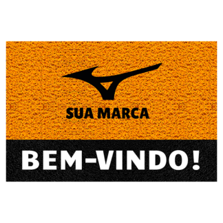 Tapete personalizado com a marca da empresa