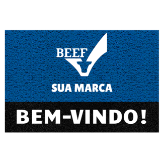 Tapete personalizado com a marca da minha empresa