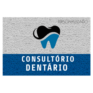 Tapete personalizado consultório dentario