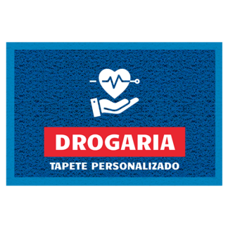 Tapete personalizado drogaria