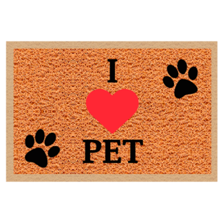 Tapete personalizado I Love Pet