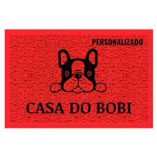 Tapete personalizado Pet Casa do Boby