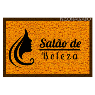 Tapete personalizado salao de cabelo