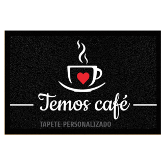 Tapete personalizado Temos café