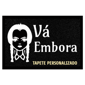 Tapete personalizado Wandinha - Vá embora