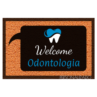 Tapete personalizado Welcome odontologia
